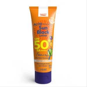 P.O.CARE AloeMoisturizing SunBlockLotion Spf 50 Face&Body115ml
