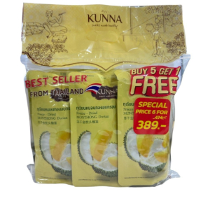 KUNNA Freeze Dried Monthong Durian 16g. (5Free1)