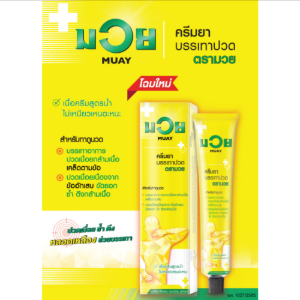 MUAY ครีมยาบรรเทาปวด 100กรัม (HR)