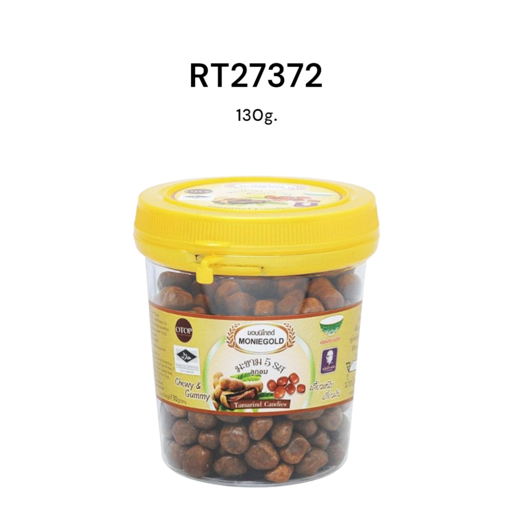 MONIEGOLD Mixed Tamarind Candy 5 Flavors 130 g