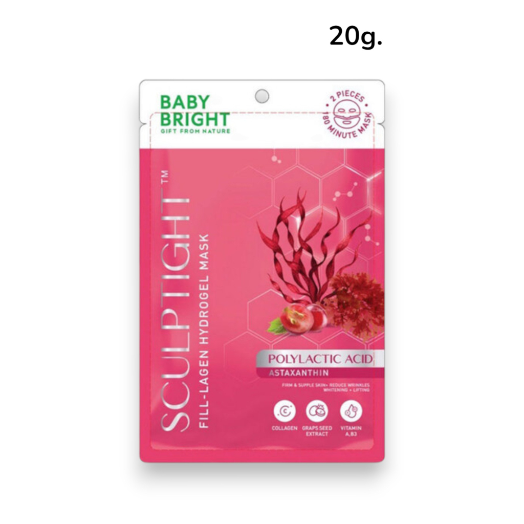 BABY BRIGHT Sculptight Fill-Lagen Hydrogel Mask 20g.