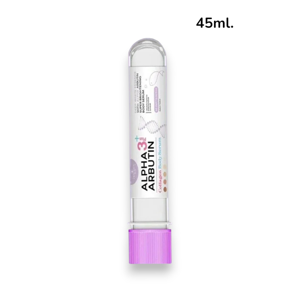(NA) PRECIOUS SKIN Alpha Arbutin Collagen Body Serum 45ml. (purple)